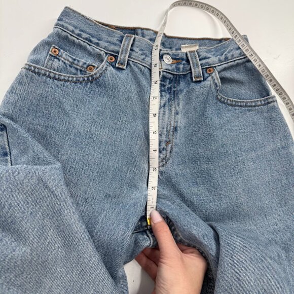 Vintage Levi's 550 Relaxed Fit Tapered Leg Jeans - Size 2 Petite - Picture 14 of 15